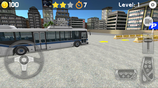 Bus Parking 3D Resimleri