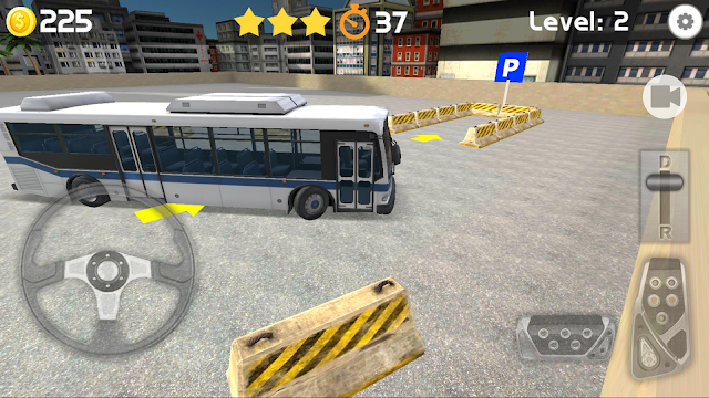 Bus Parking 3D Resimleri