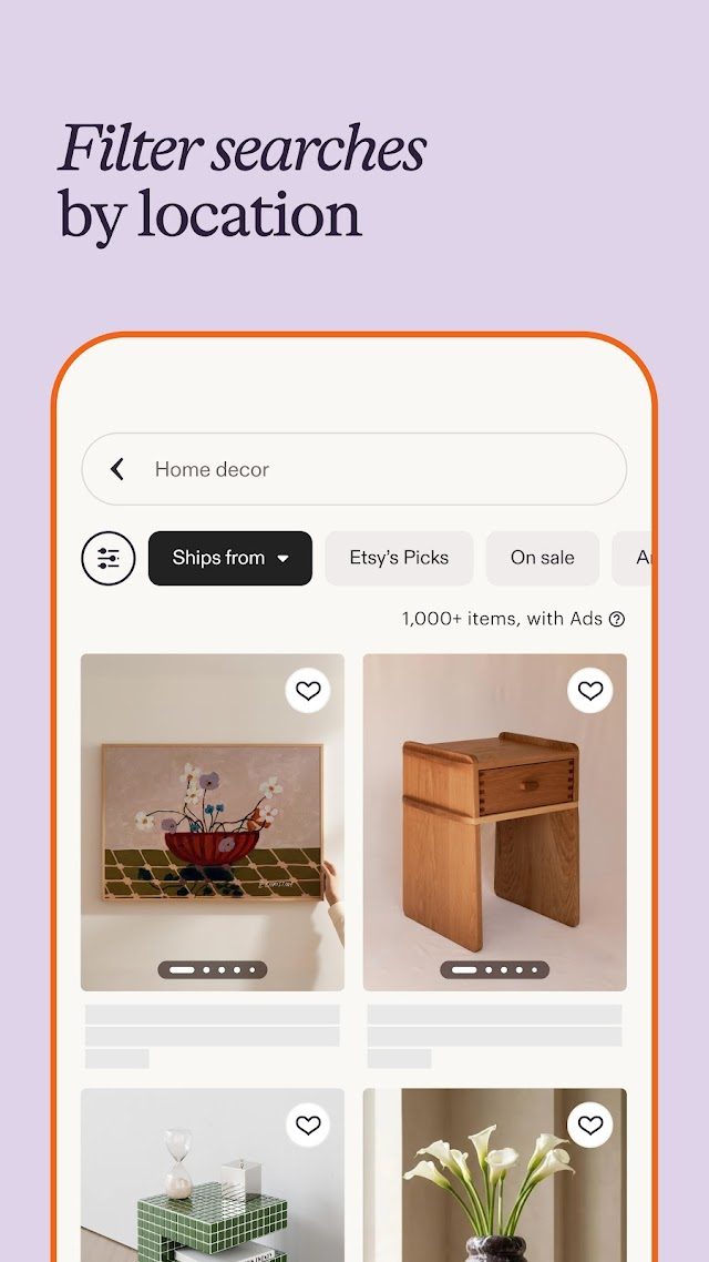 Etsy: Shop Home, Style & More Resimleri