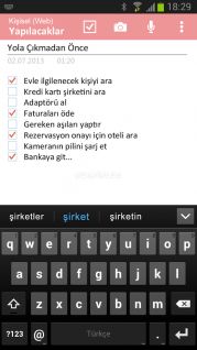 OneNote Mobile Resimleri