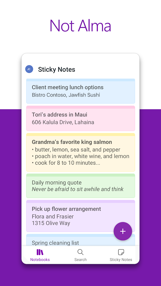 Microsoft OneNote: Save Notes Resimleri