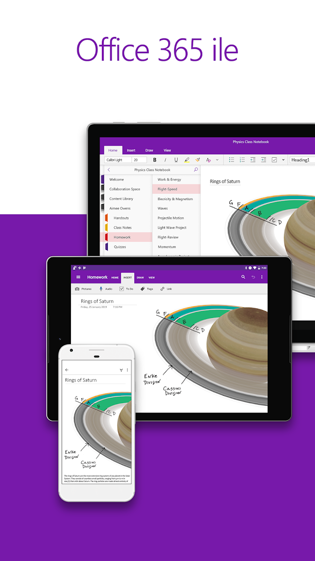 Microsoft OneNote: Save Notes Resimleri