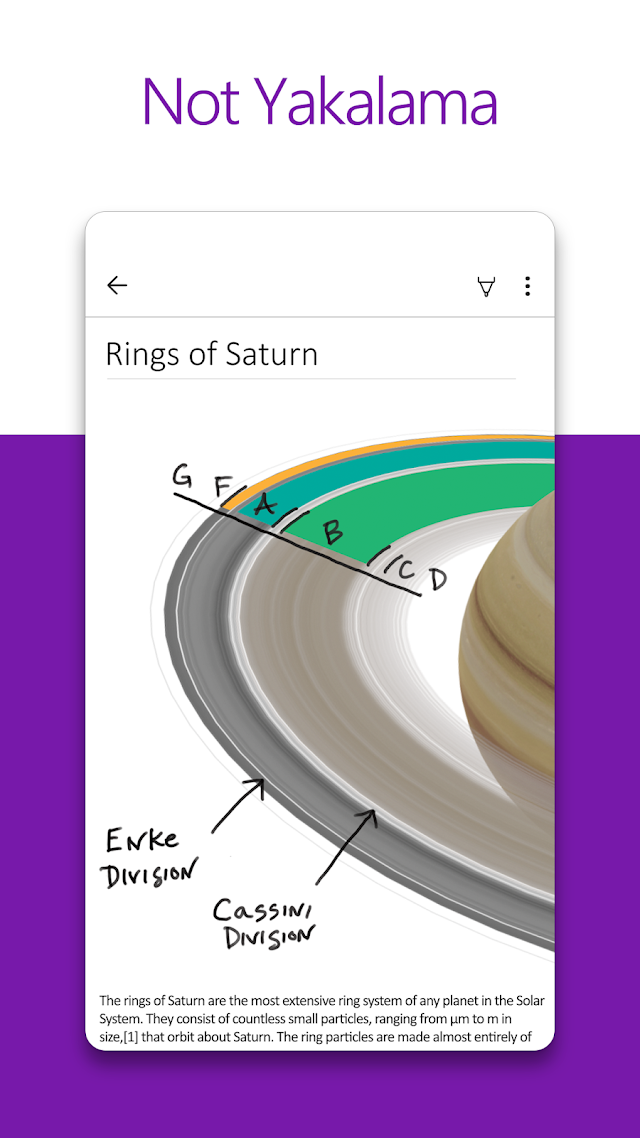 Microsoft OneNote: Save Notes Resimleri
