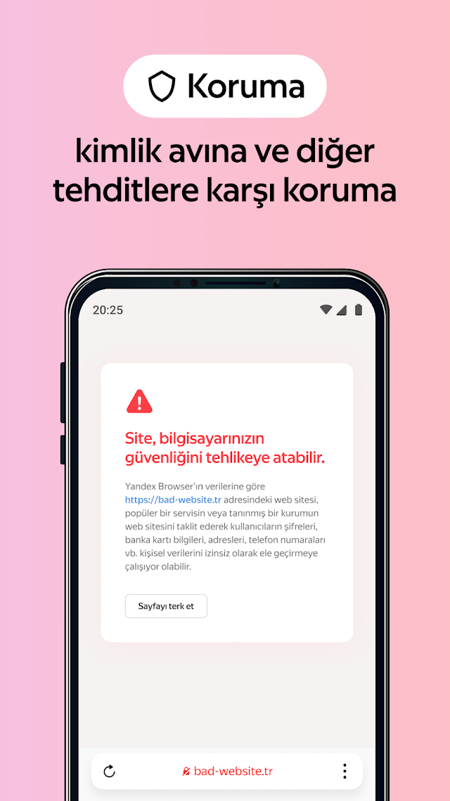 Yandex Browser: H�zl� Taray�c� Resimleri
