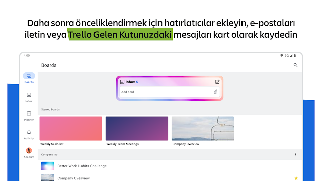 Trello: Her şeyi düzenleyin! Resimleri