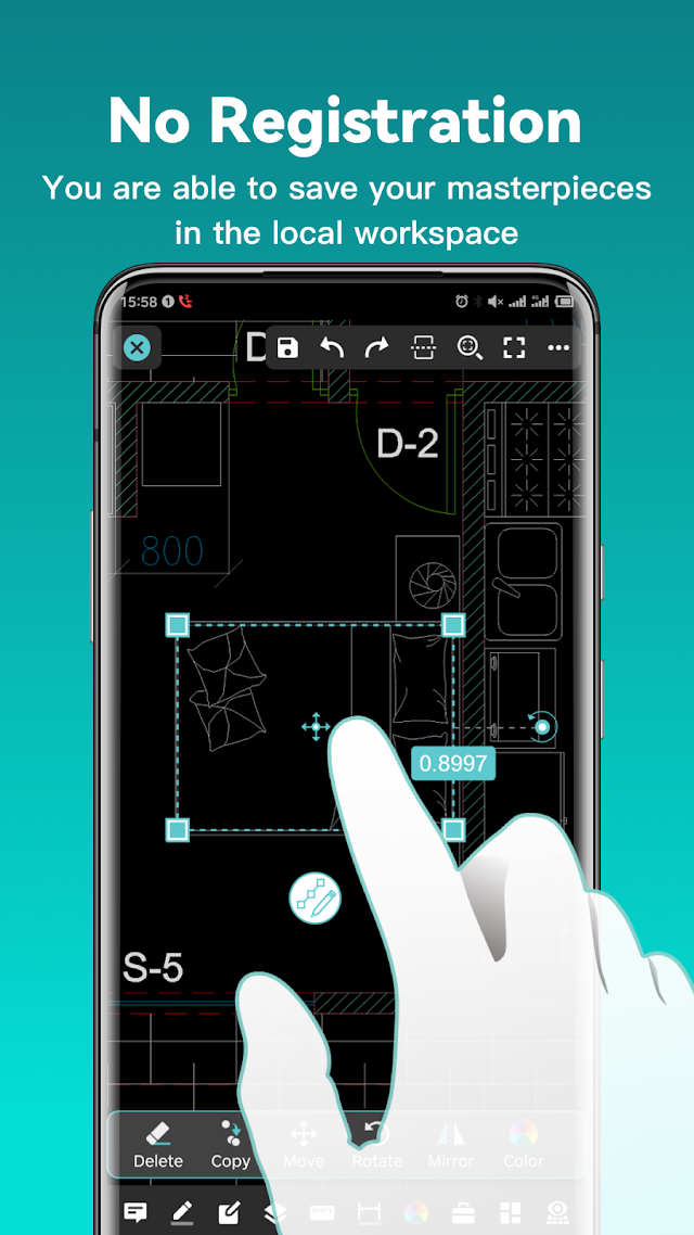 DWG FastView-CAD Viewer&Editor Resimleri