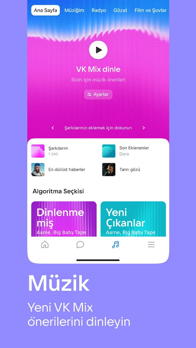VK: sosyal ağı, mesajlaşma Resimleri