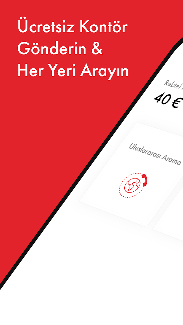 Rebtel: Yüklemeler ve Aramalar Resimleri