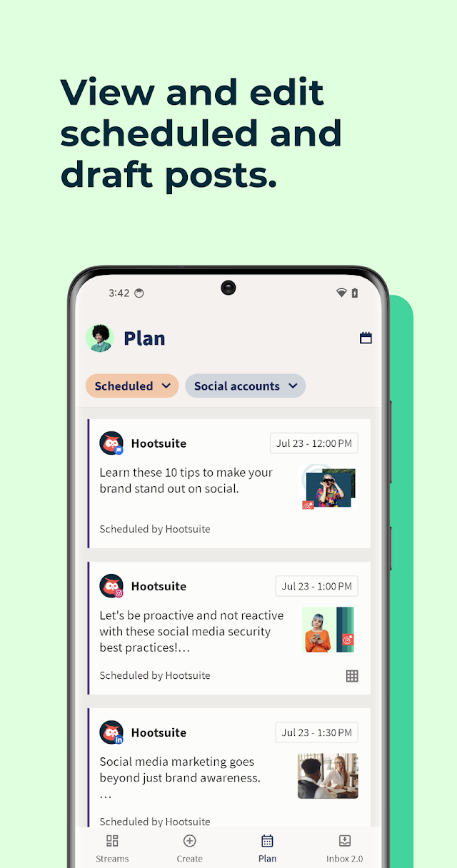 Hootsuite: Schedule Posts Resimleri