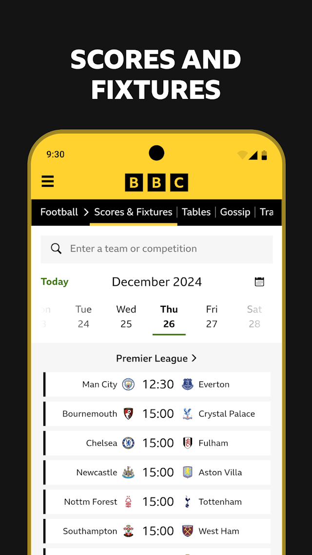 BBC Sport - News & Live Scores Resimleri