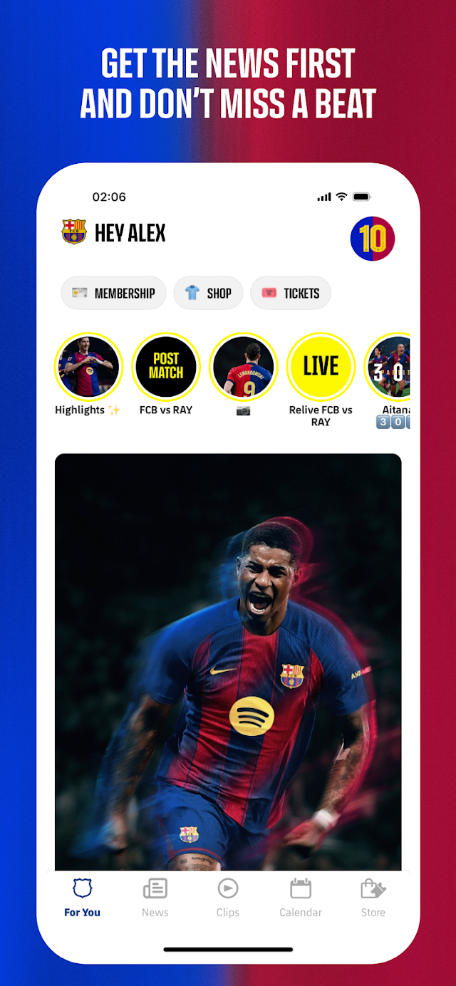 FC Barcelona Official App Resimleri