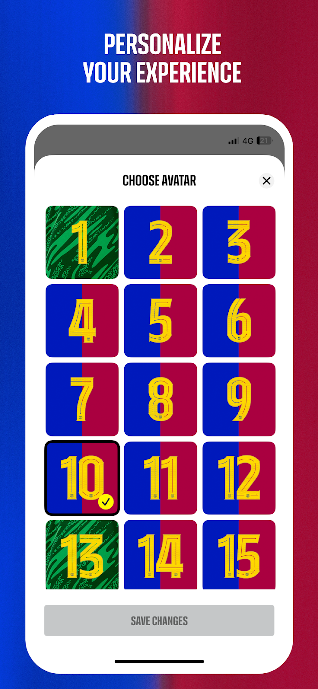FC Barcelona Official App Resimleri