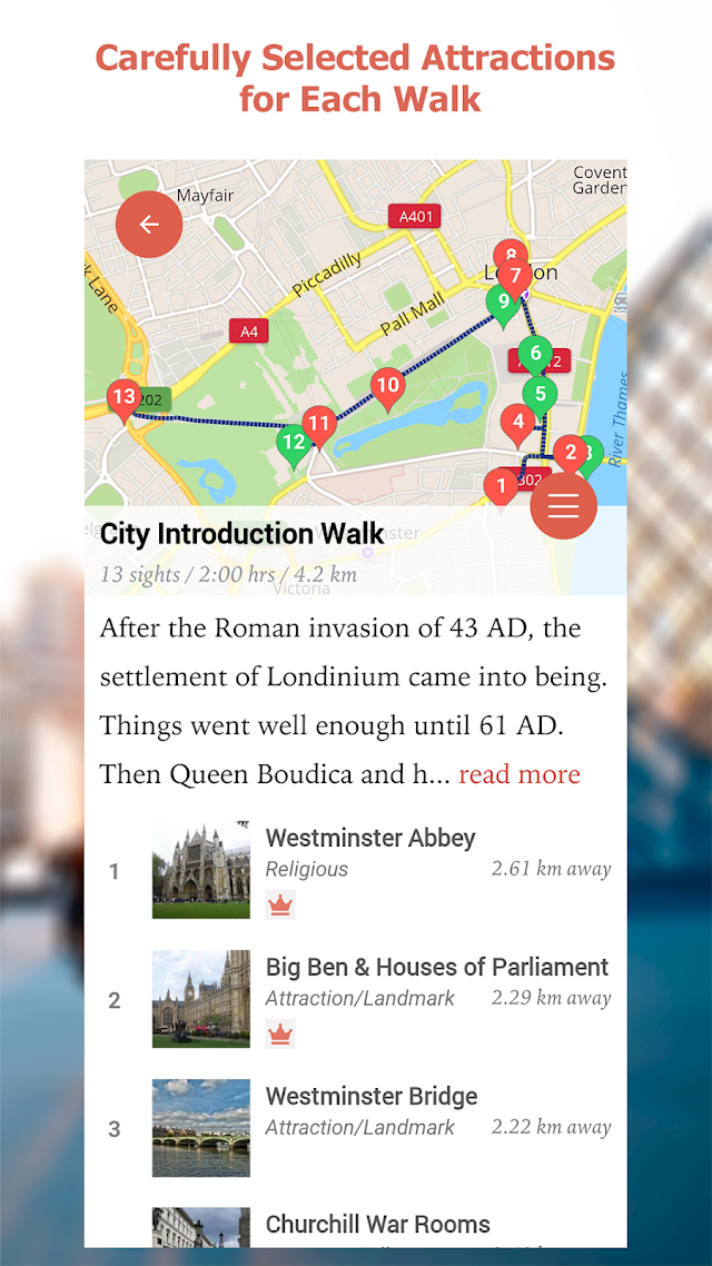 Istanbul Map and Walks Resimleri