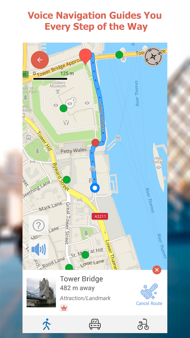 Istanbul Map and Walks Resimleri