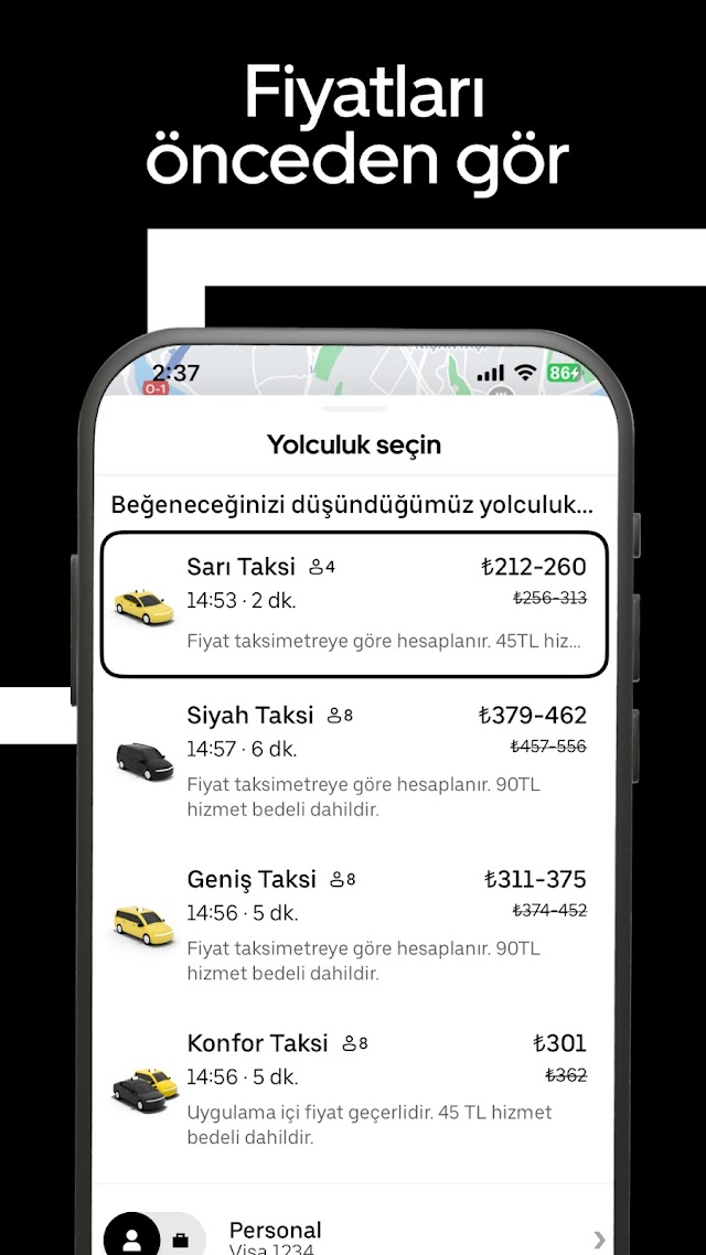 Uber - Kolay taksi yolculuğu Resimleri