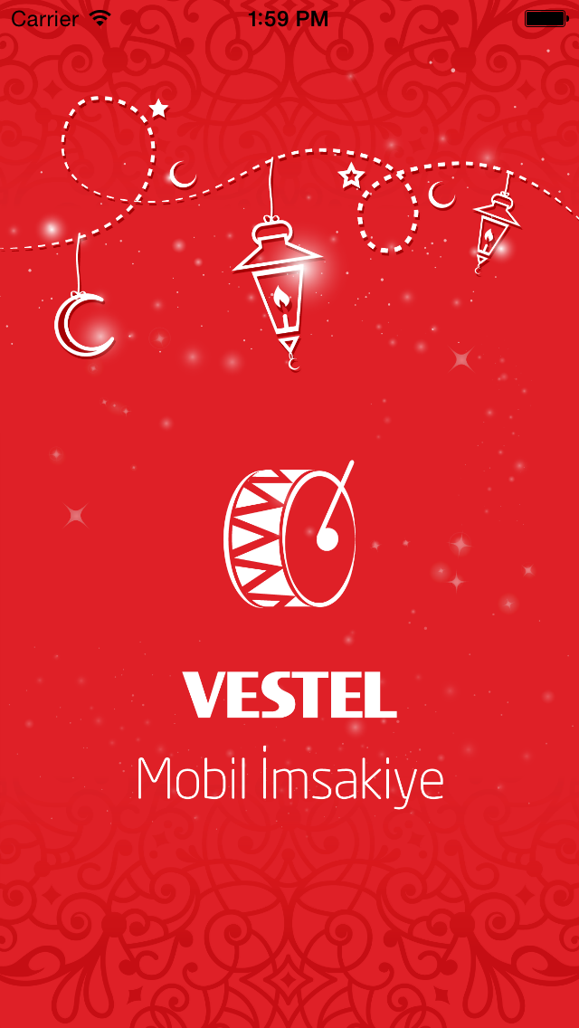 Vestel Mobil İmsakiye Resimleri