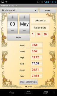 Namaz Vakitleri Internetsiz Resimleri
