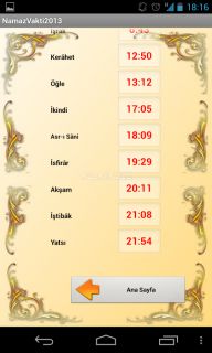 Namaz Vakitleri Internetsiz Resimleri