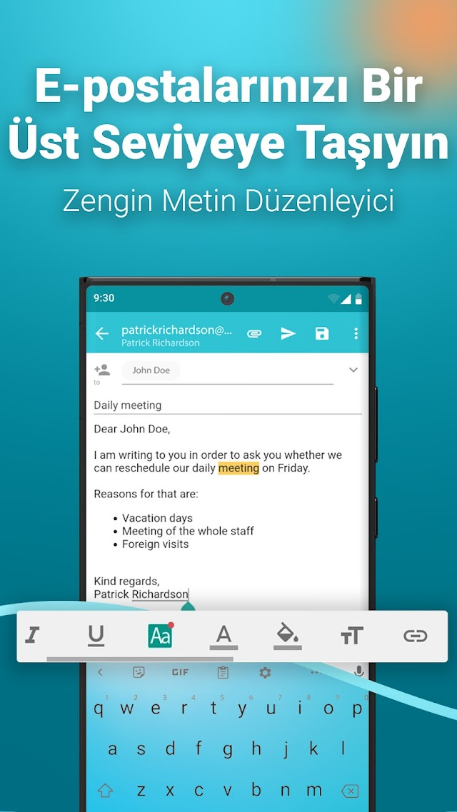 Aqua Mail - h�zl� e-posta Resimleri