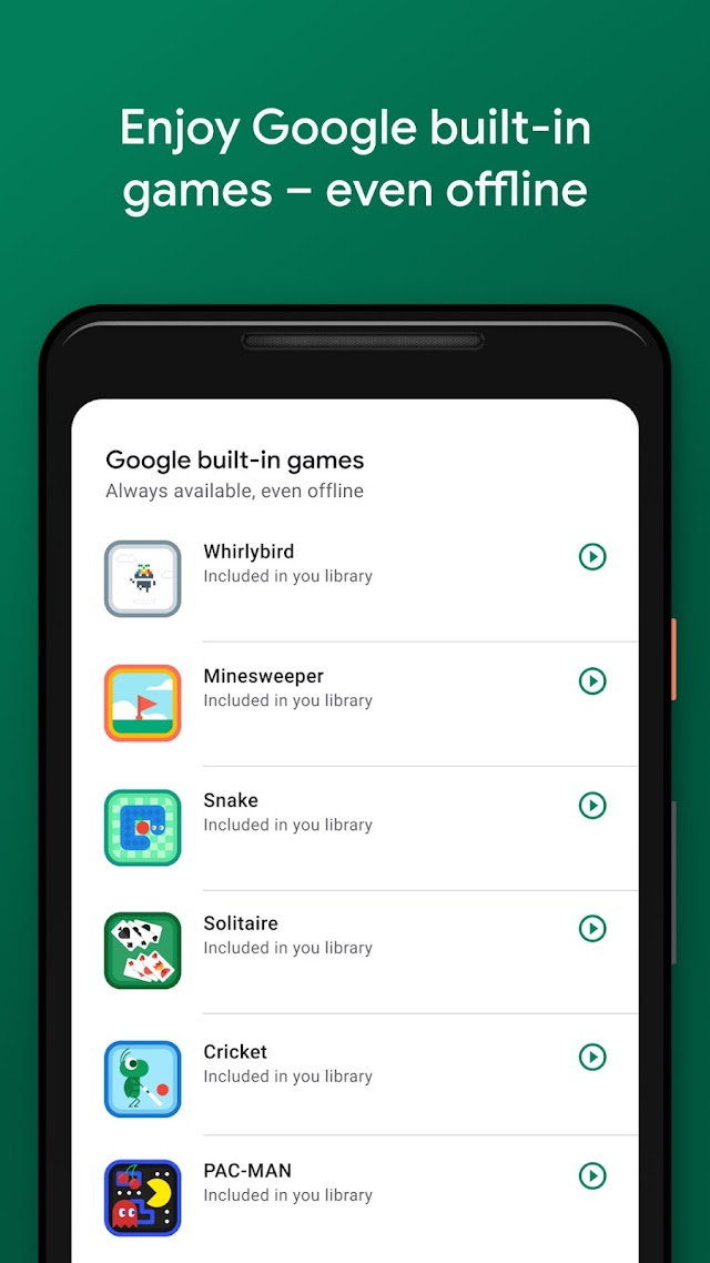 Google Play Games Resimleri