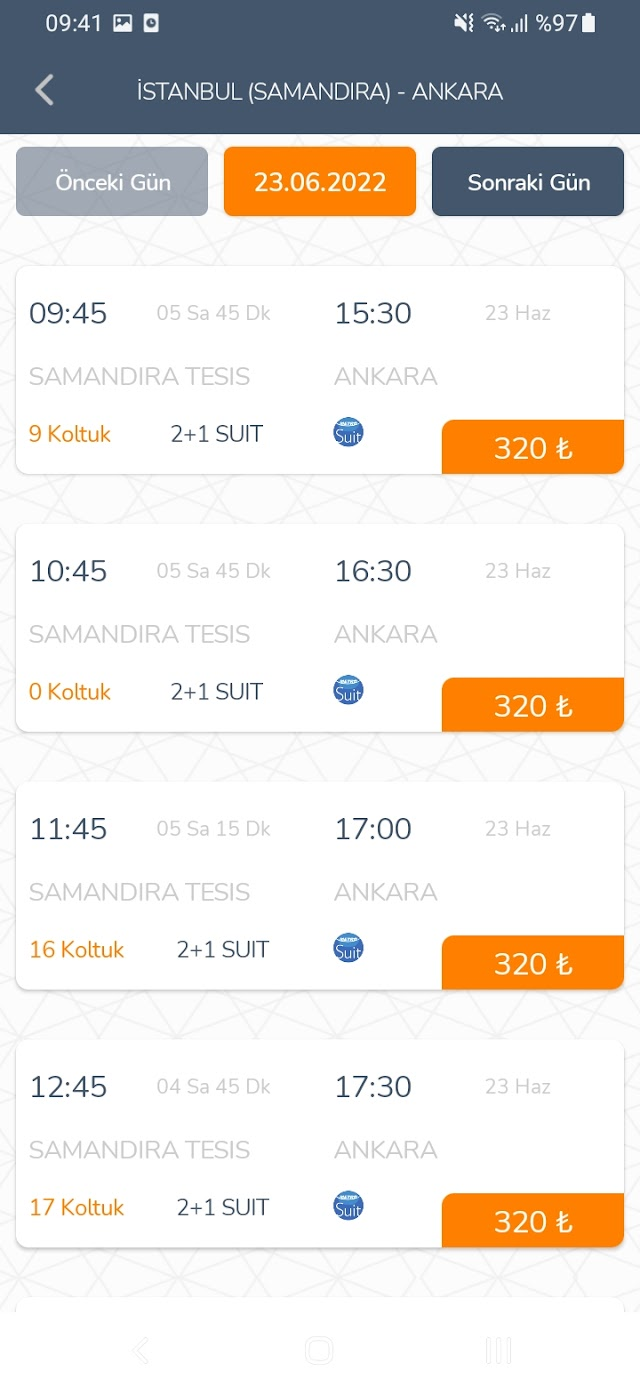 Metro Turizm–Otobüs Bileti Al Resimleri