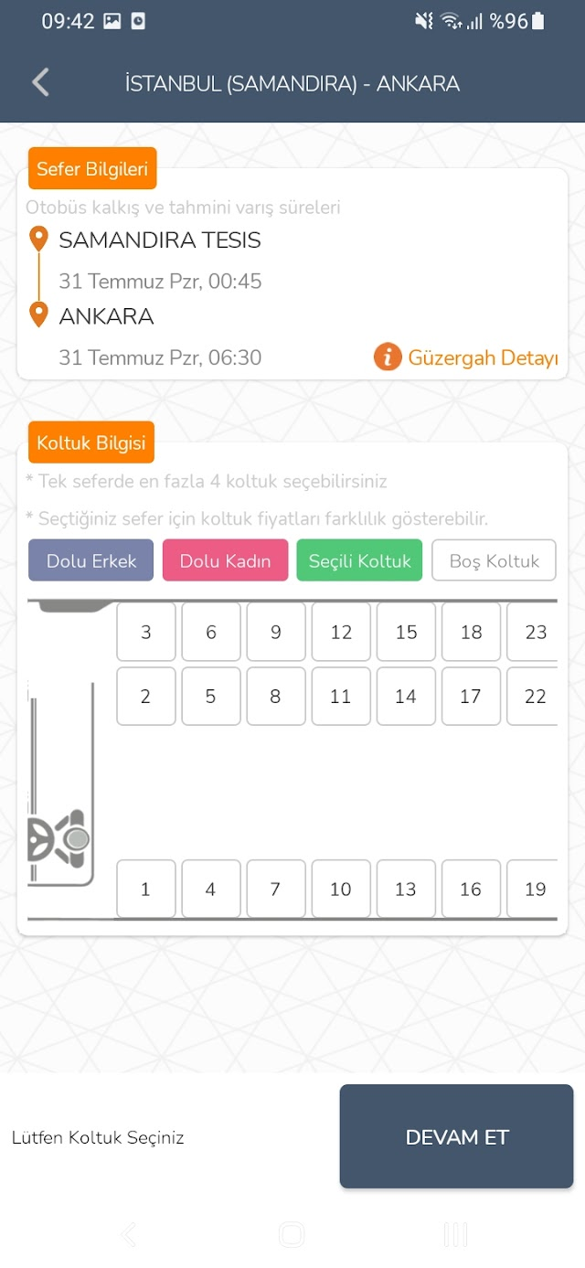 Metro Turizm–Otobüs Bileti Al Resimleri