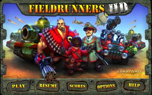 Fieldrunners HD Resimleri