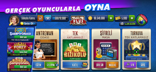 101 Yüzbir Okey Plus Resimleri