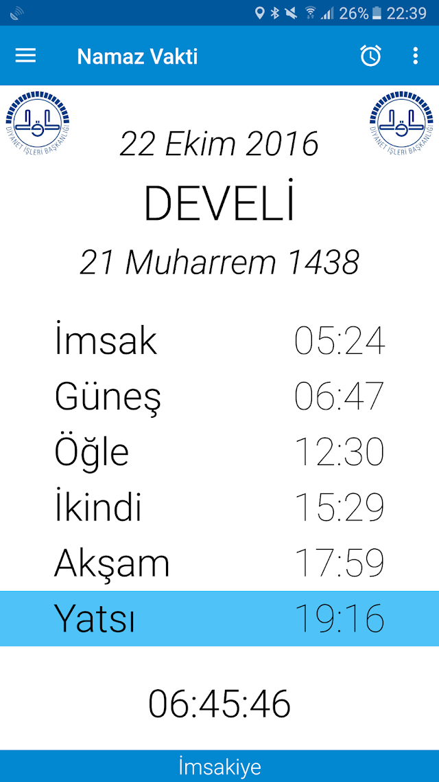 Namaz Vakti (Islamic Tools) Resimleri