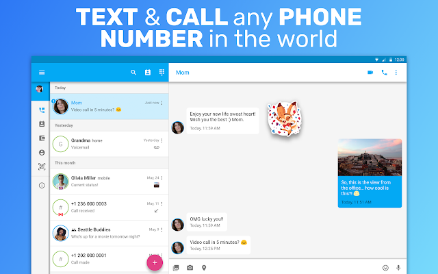Text Me: Second Phone Number Resimleri