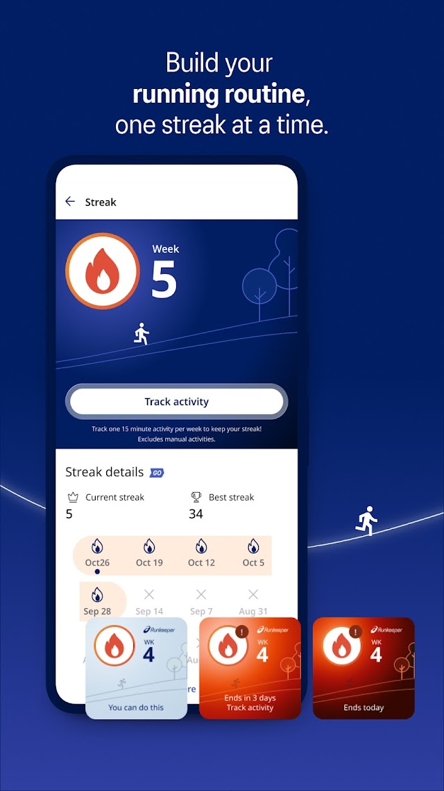 ASICS Runkeeper: Fitness App Resimleri