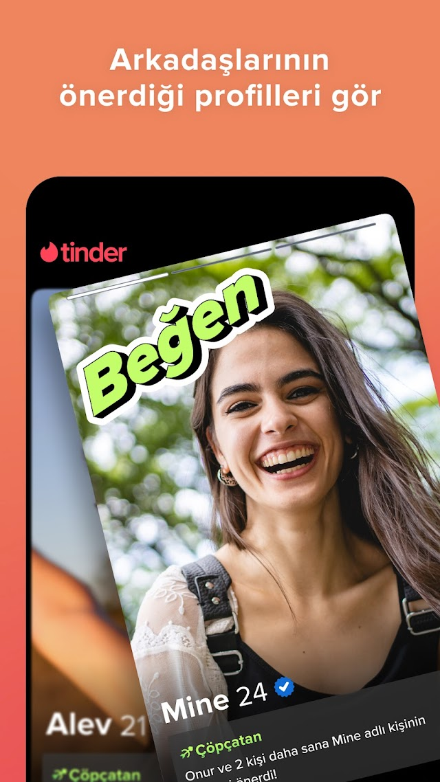 Tinder - flört ve arkadaşlık Resimleri