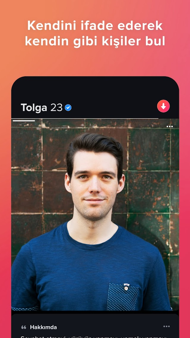Tinder - flört ve arkadaşlık Resimleri