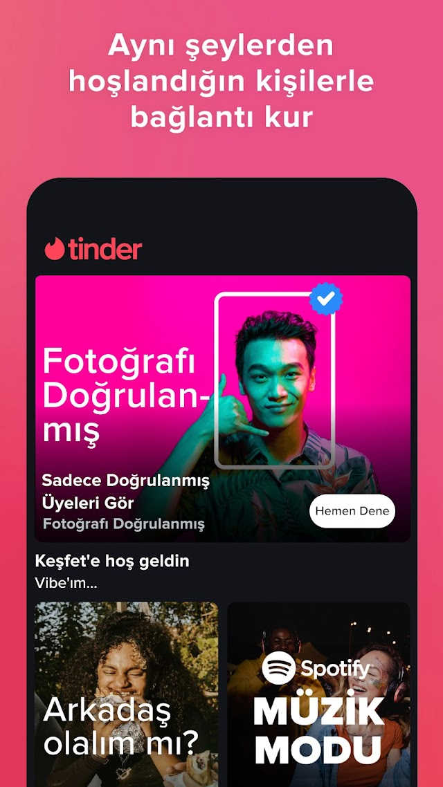 Tinder - flört ve arkadaşlık Resimleri