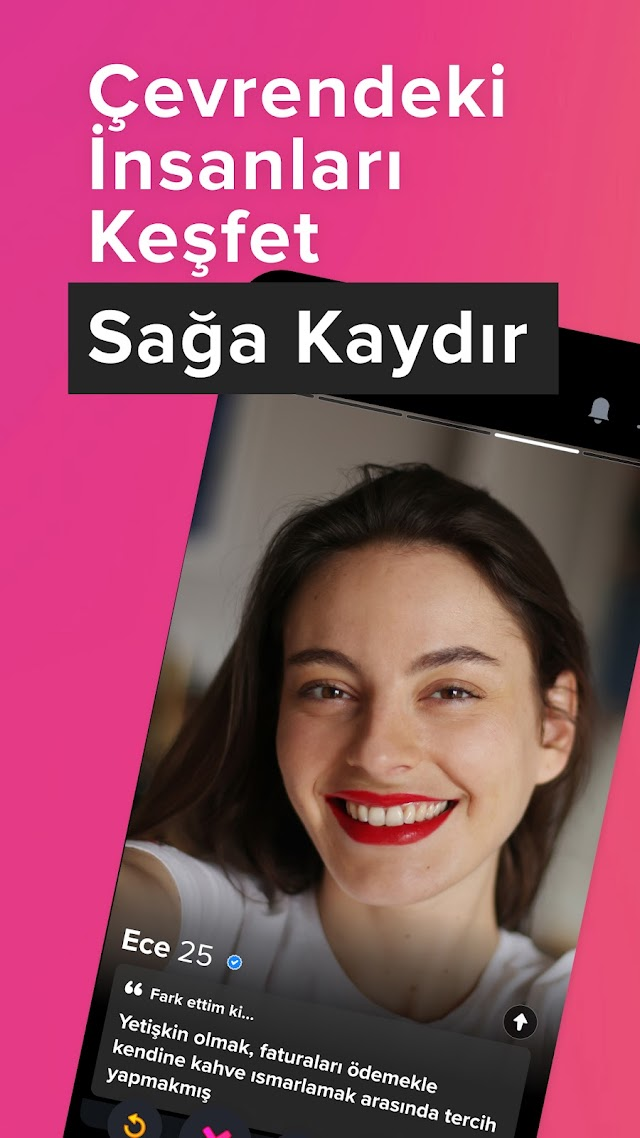 Tinder - flört ve arkadaşlık Resimleri