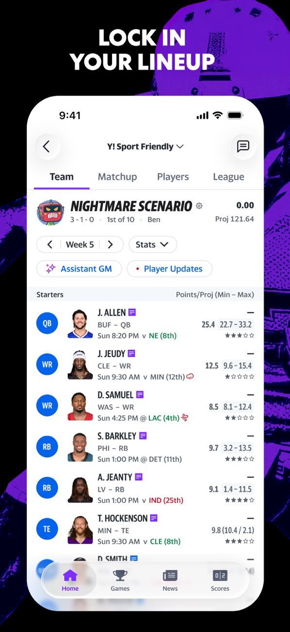 Yahoo Fantasy Sports: NBA, MLB Resimleri