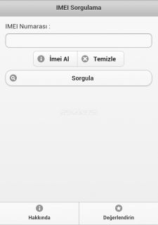 IMEI Sorgulama Resimleri