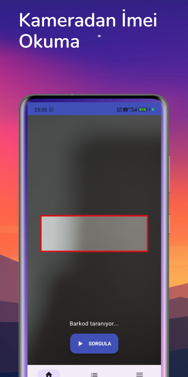IMEI Sorgulama Resimleri