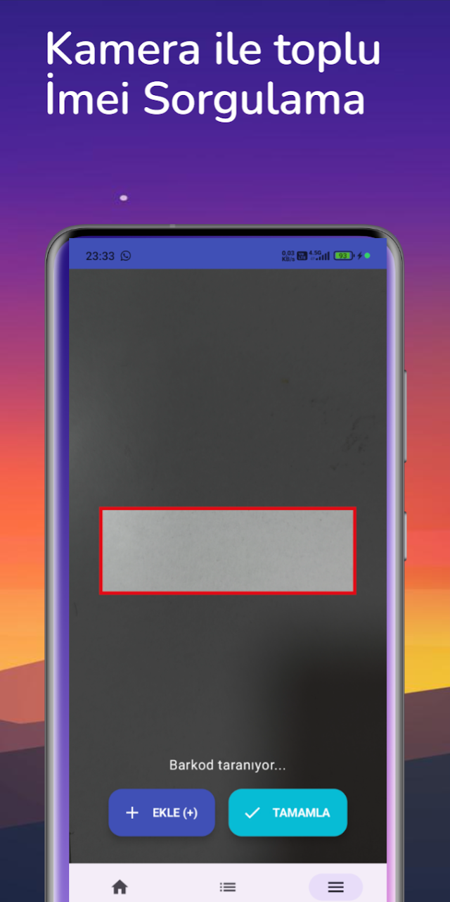 IMEI Sorgulama Resimleri