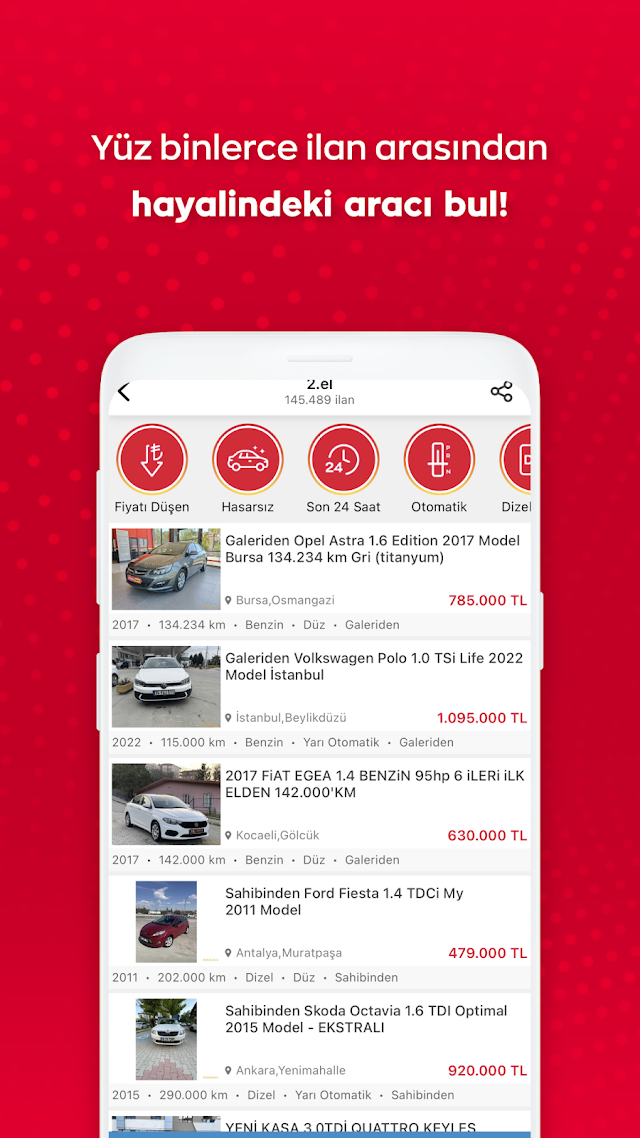 arabam.com: 2.El Araç Al & Sat Resimleri