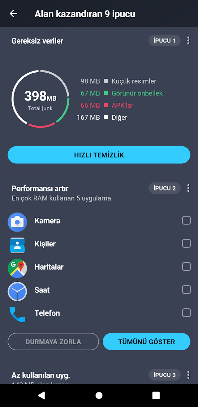 AVG Cleaner – Temizleyici Resimleri