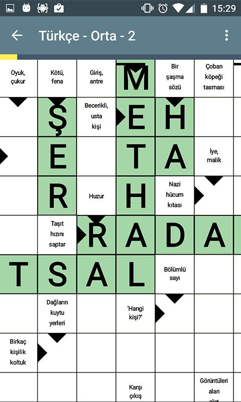 Çapraz Bulmaca Resimleri