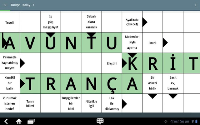 Çapraz Bulmaca Resimleri
