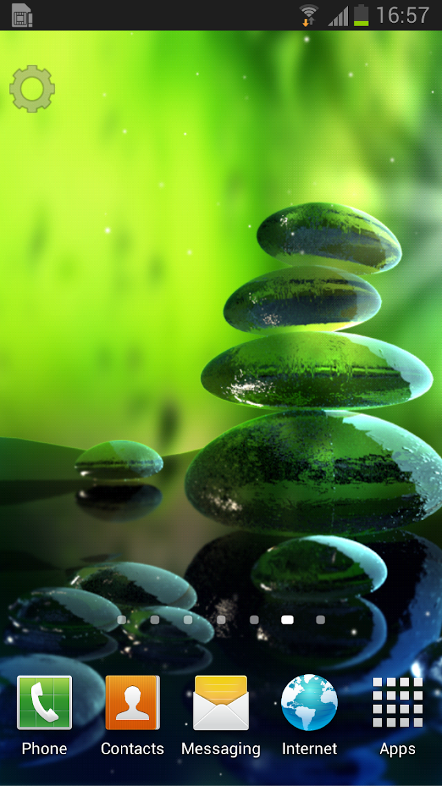 Green Zen Live Wallpaper Resimleri