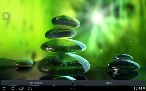 Green Zen Live Wallpaper Resimleri