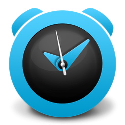 Android Alarml� Saat ikonu