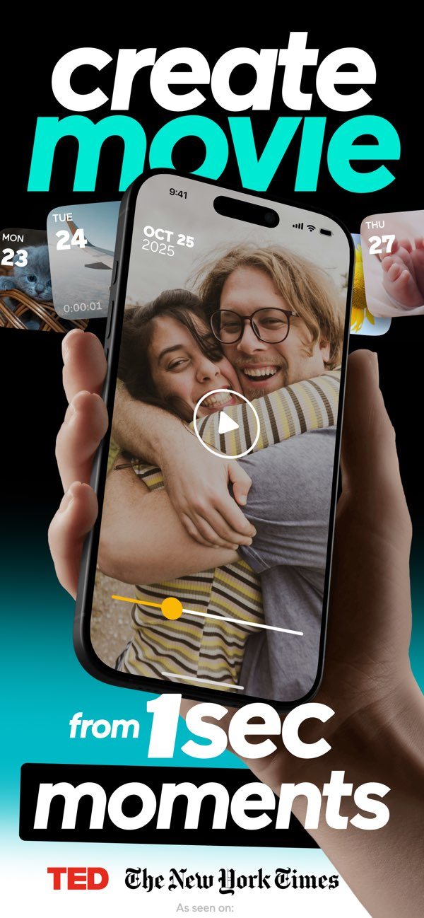 1 Second Everyday:Video Günlük Resimleri