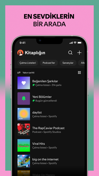 Spotify: M�zik dinle ve indir Resimleri