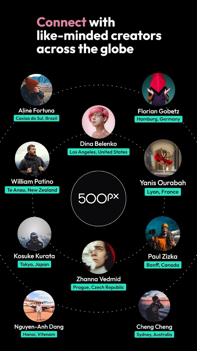 500px-Photo Sharing Community Resimleri