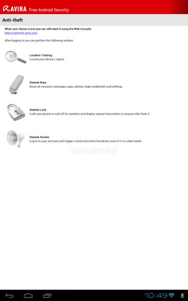 avira security android avira security android